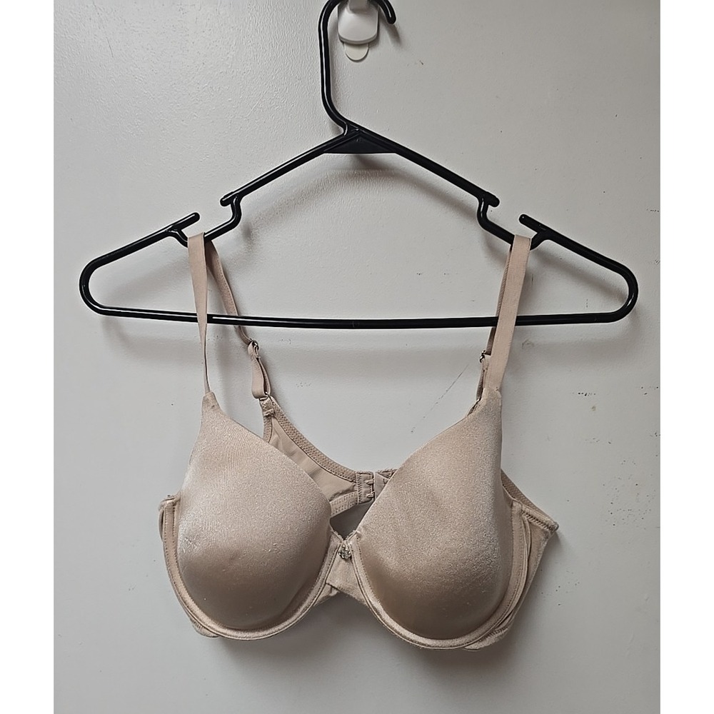 Breezies Beige Full Coverage Adjustable Straps Underwire T-Shirt Bra Size 36B